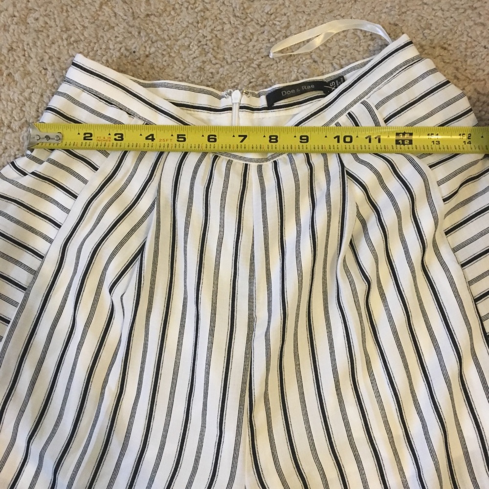 Doe & Rae Stripped Culottes - Picture 5 of 7